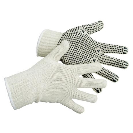 black dot cotton gloves