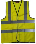 HI-VIS VEST WITH REFLECTIVE TAPE ORANGE OR YELLOW - Image 3