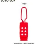 NYLON HASP NON-CONDUCTIVE 6 PADLOCK