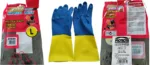 DUAL COLOUR CHEMICAL RESISTANT GLOVES - Image 2