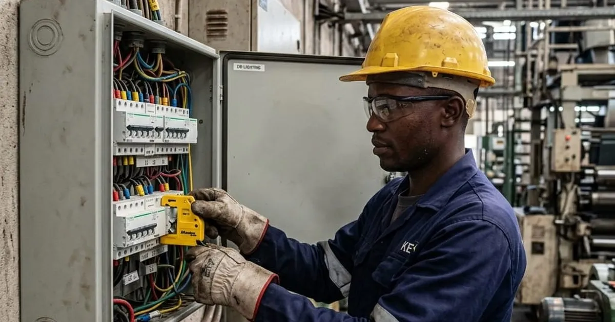 Electrical lockout devices for breakers, MCBs, MCCBs and plugs